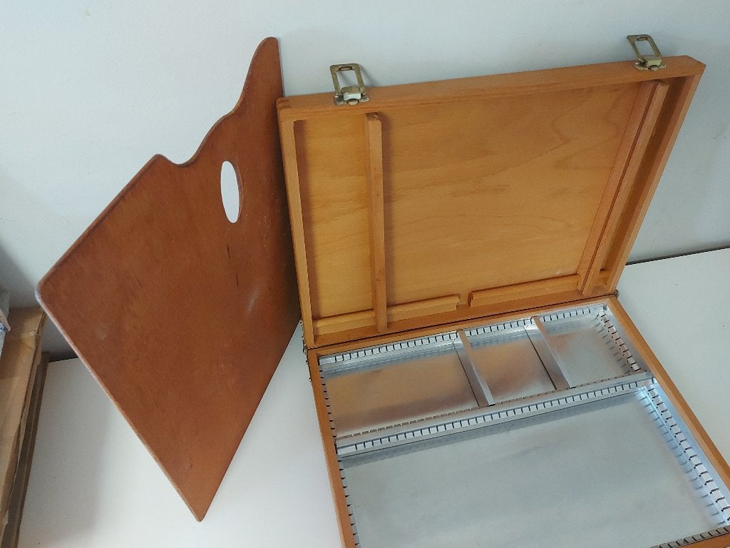 Mabef schilderkoffer in groot formaat, Ophalen of Verzenden, Zo goed als nieuw, Airbrush en Accessoires