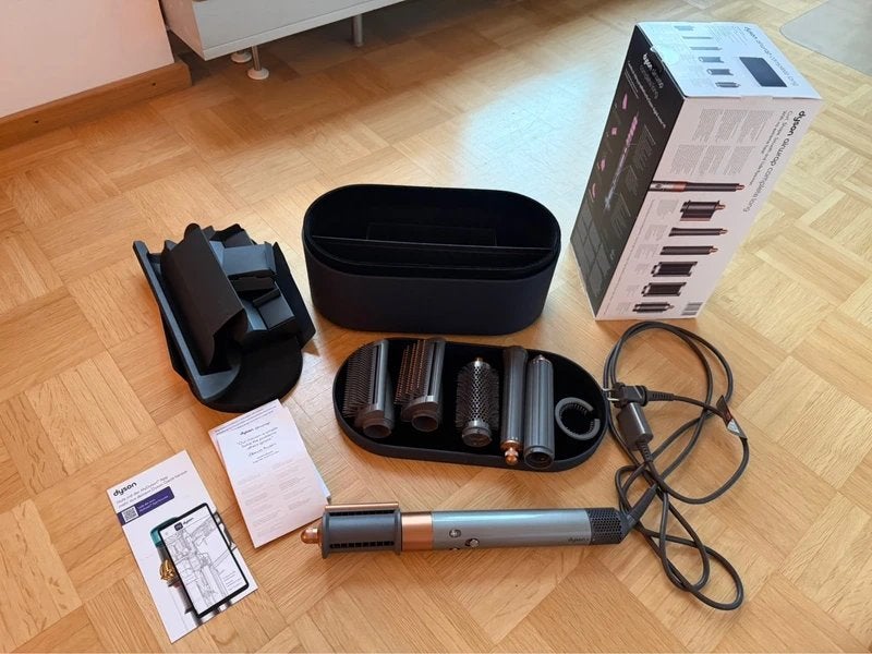 Dyson Airwrap Complete Long – met opbergcase & accessoires, Verzenden, Zo goed als nieuw, Krultang of Stijltang