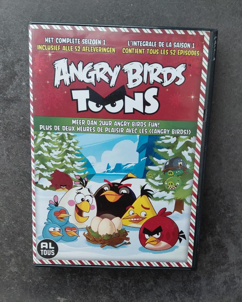 DVD Angry Birds Toons seizoen 1 compleet 52 afleveringen, Ophalen, Zo goed als nieuw, Europees, Tekenfilm