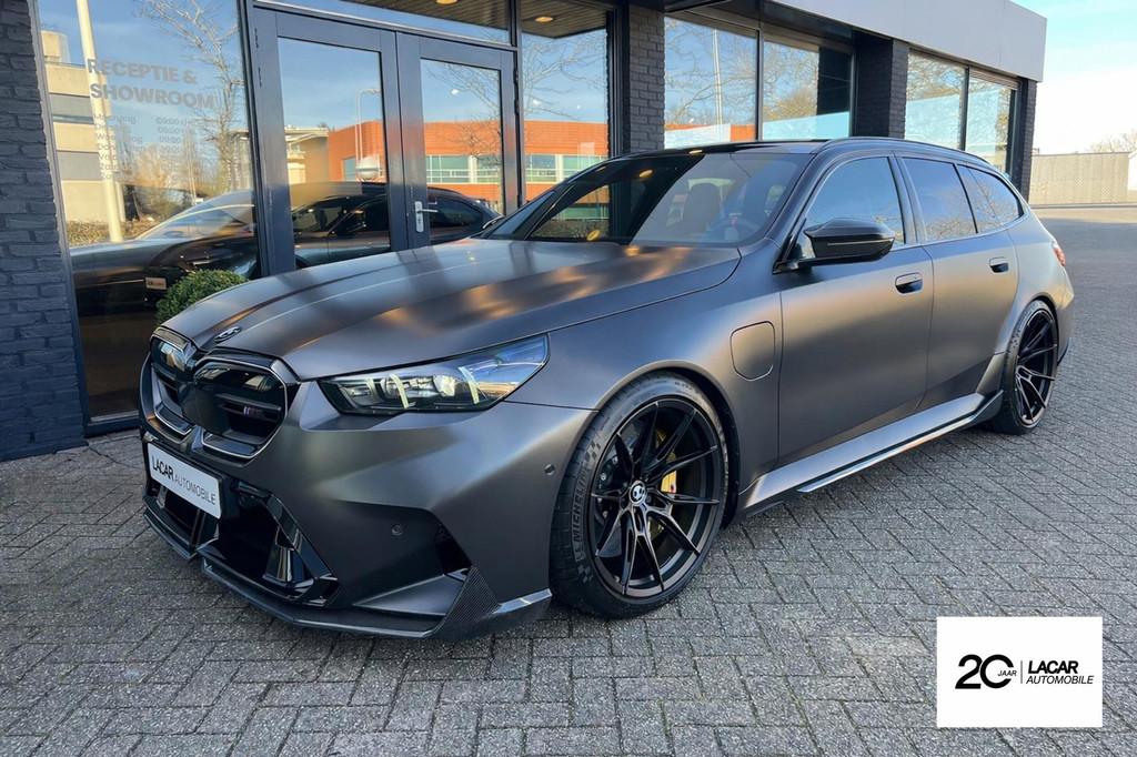 BMW 5-serie Touring M5 I Ultimate I PPF I Carbon I H&R, Auto's, Gebruikt, 4395 cc, Leder, Bedrijf