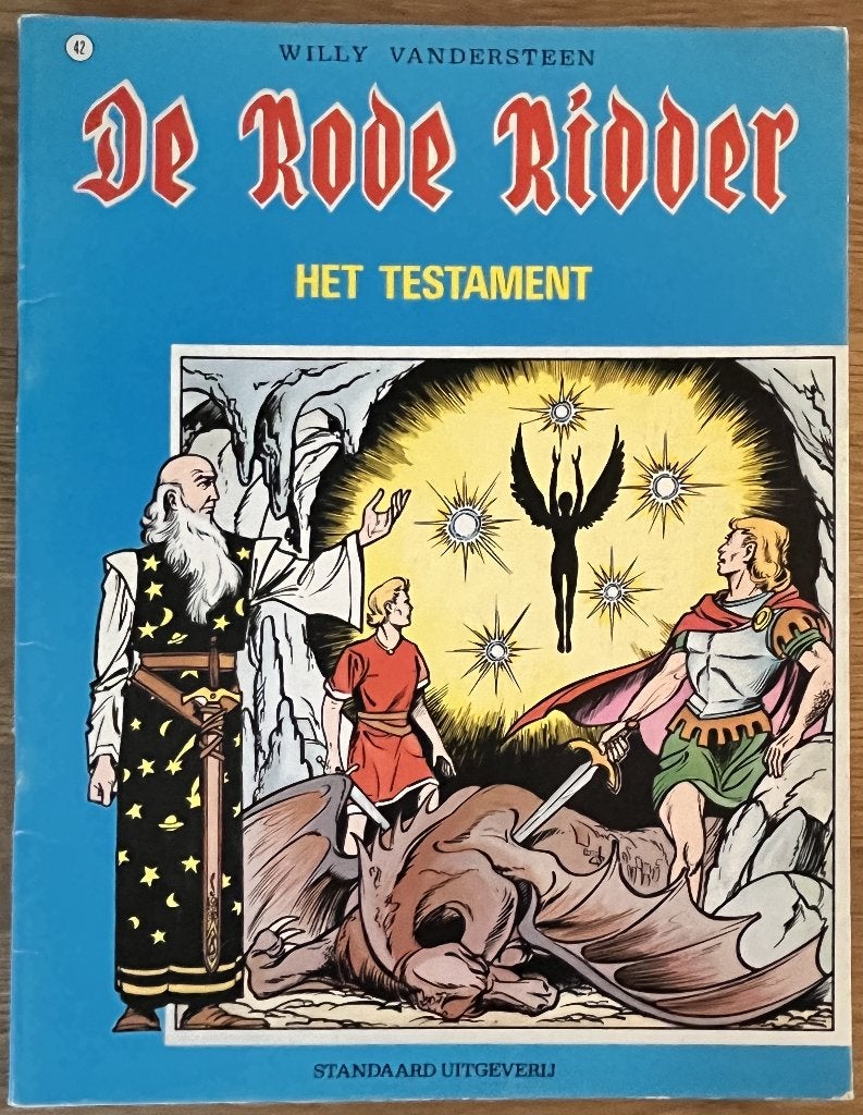 De Rode Ridder - Het testament - 42 (1977) Strip, Boeken, Eén stripboek, Ophalen of Verzenden, Gelezen