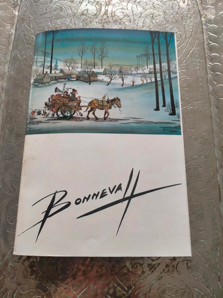 Boekje Bonnevalle met postzegel., Ophalen