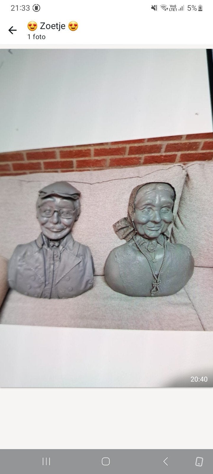 Leuke decoratie, Ophalen