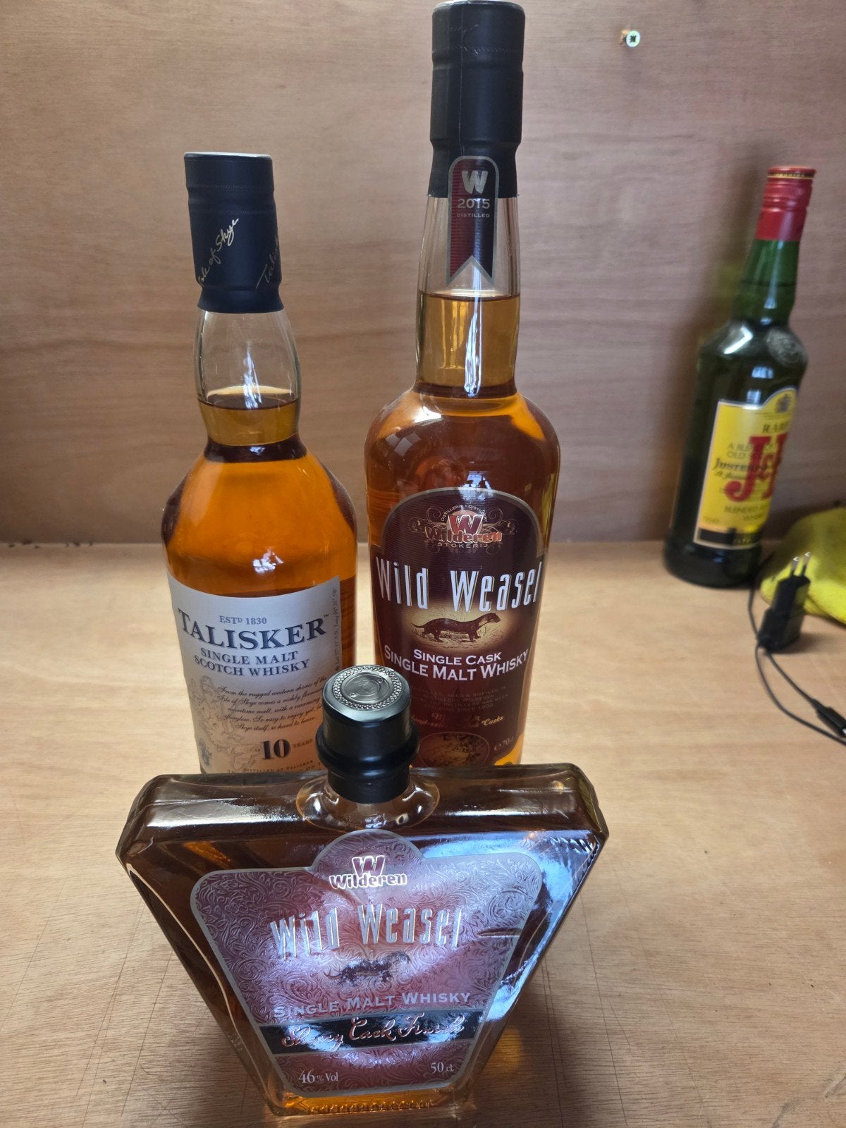 whiskey, Ophalen