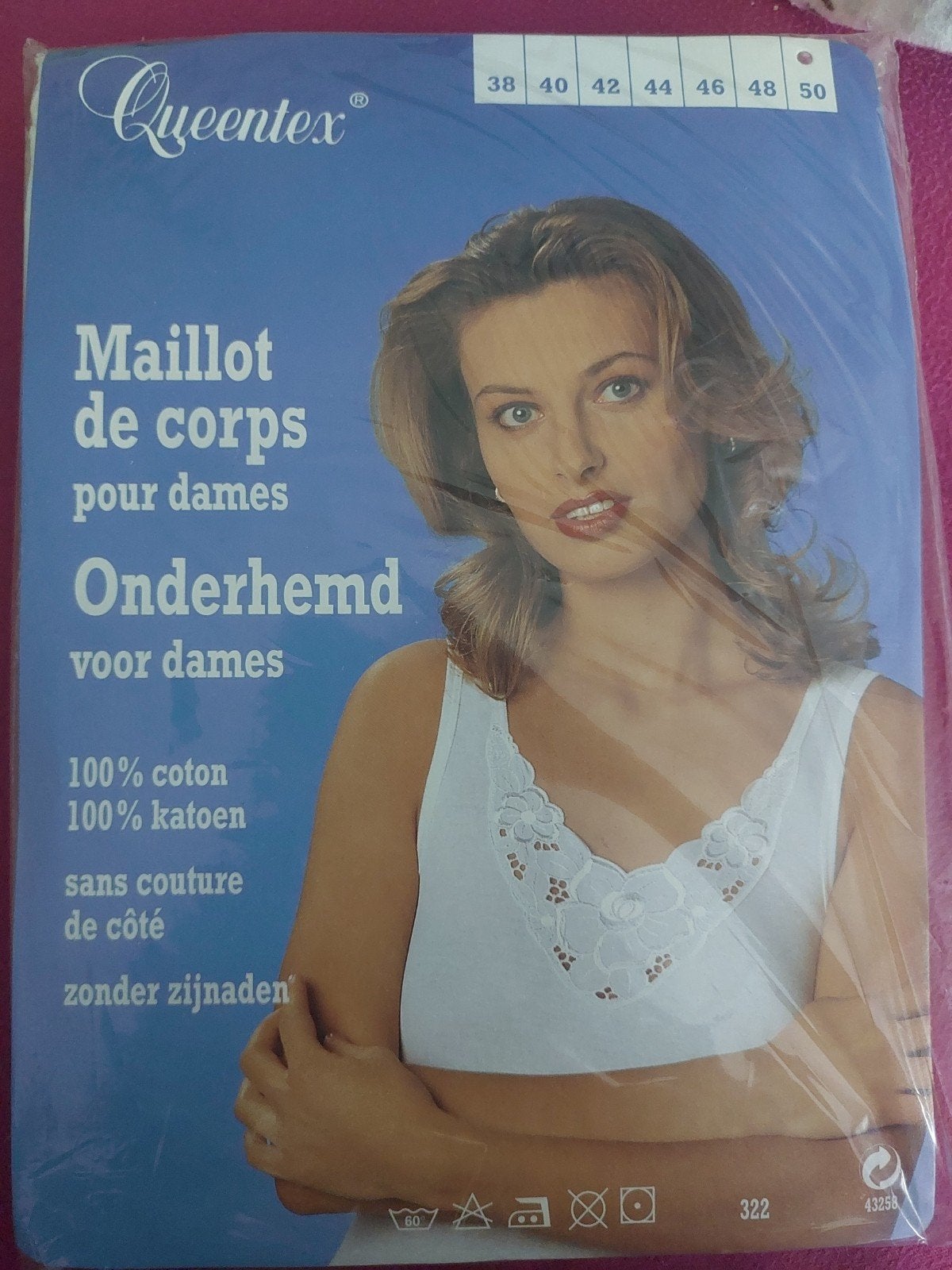 Onderhemd dames, maat 50, nieuw, Kleding | Dames, Overige Dameskleding, Ophalen of Verzenden