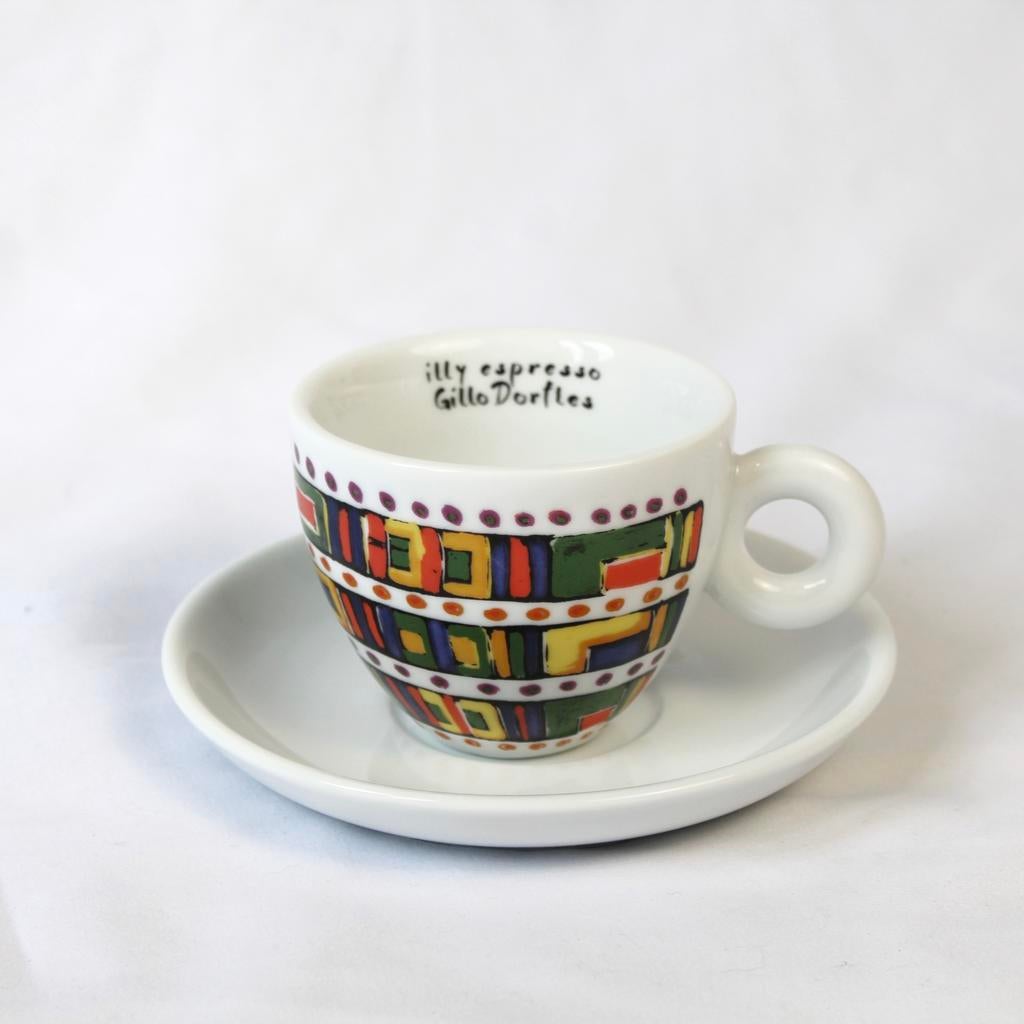 Illy Art Collection 2016 – Gillo Dorfles – Espresso kop, Ophalen of Verzenden, Zo goed als nieuw