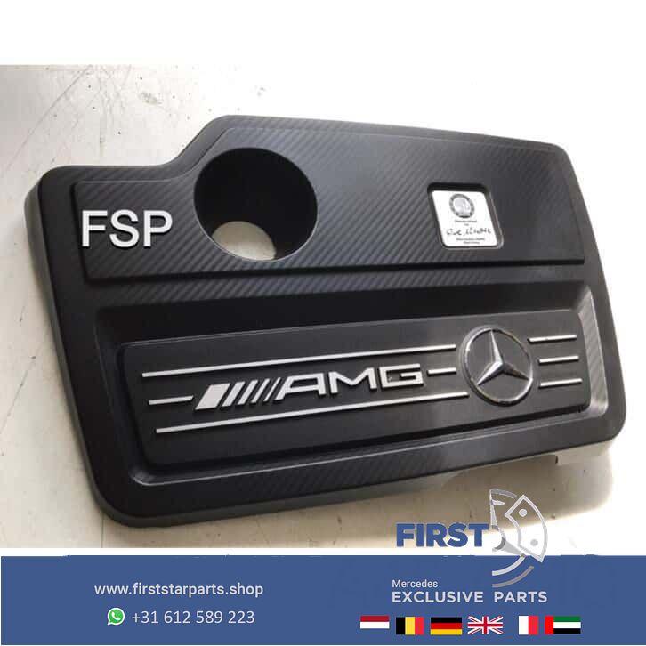 45 AMG motorafdekplaat Mercedes W176 A Klasse W117 CLA W156, Utilisé, -, -, Enlèvement ou Envoi