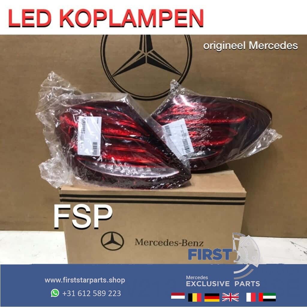 W213 E KLASSE LED ACHTERLICHTEN SET ORIGINEEL Mercedes LINKS, Auto-onderdelen, Gebruikt, -, Ophalen of Verzenden, -