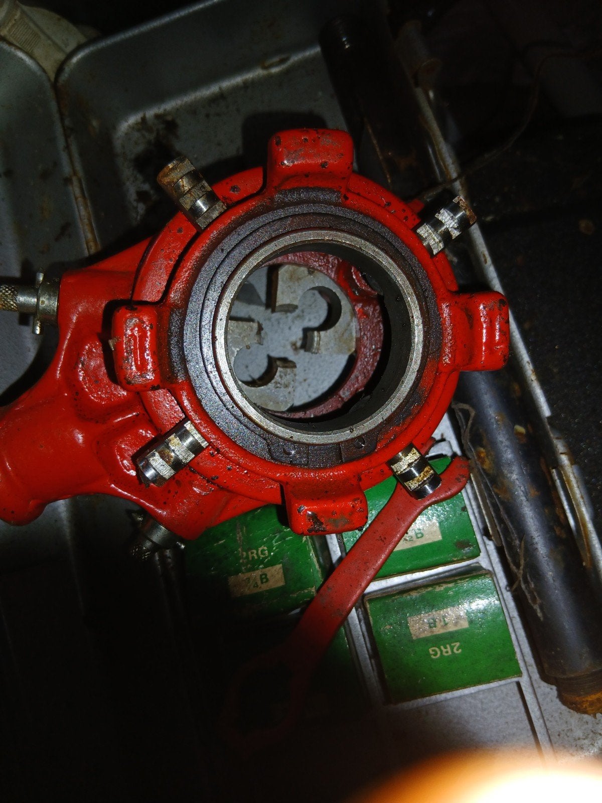2r pipe tread cutter 2rg, Ophalen, Gebruikt, Overige typen