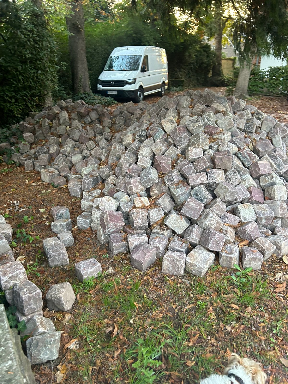 Rode kasseien 80m2, Ophalen, Gebruikt, Overige typen