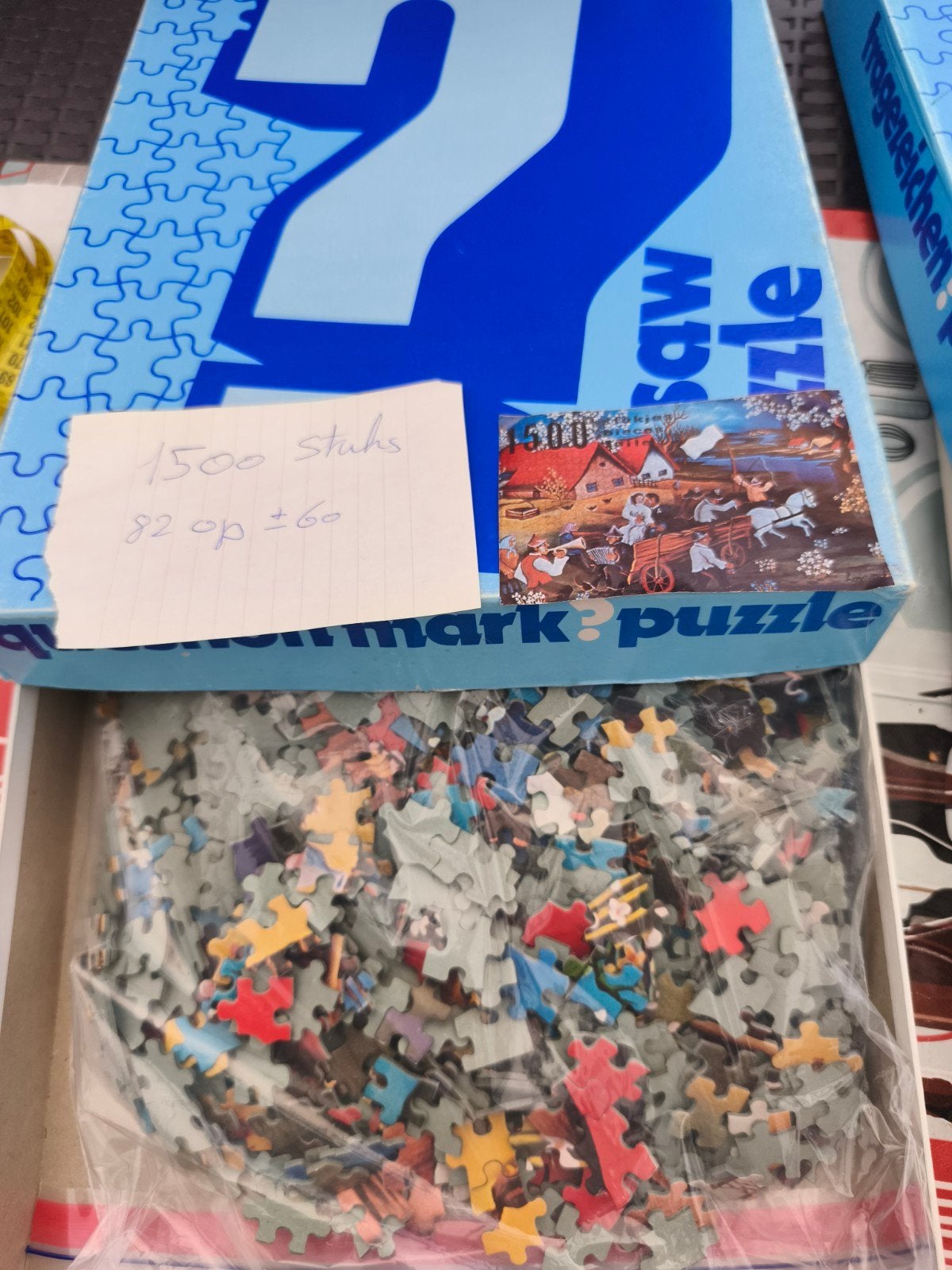 Oude puzzels, Ophalen