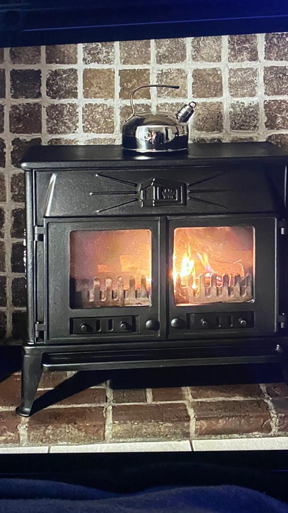 Hout kachel Dovre, Huis en Inrichting, Haarden, Ophalen, Gebruikt