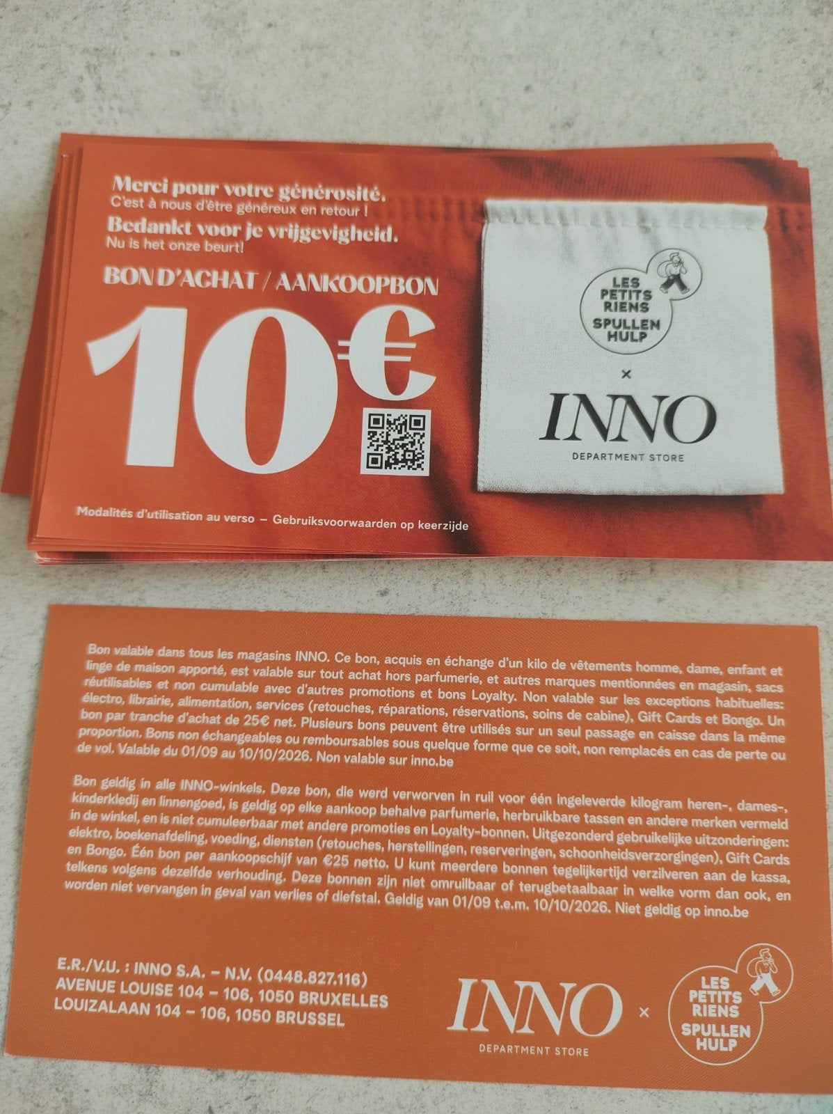 Kortingsbonnen Inno