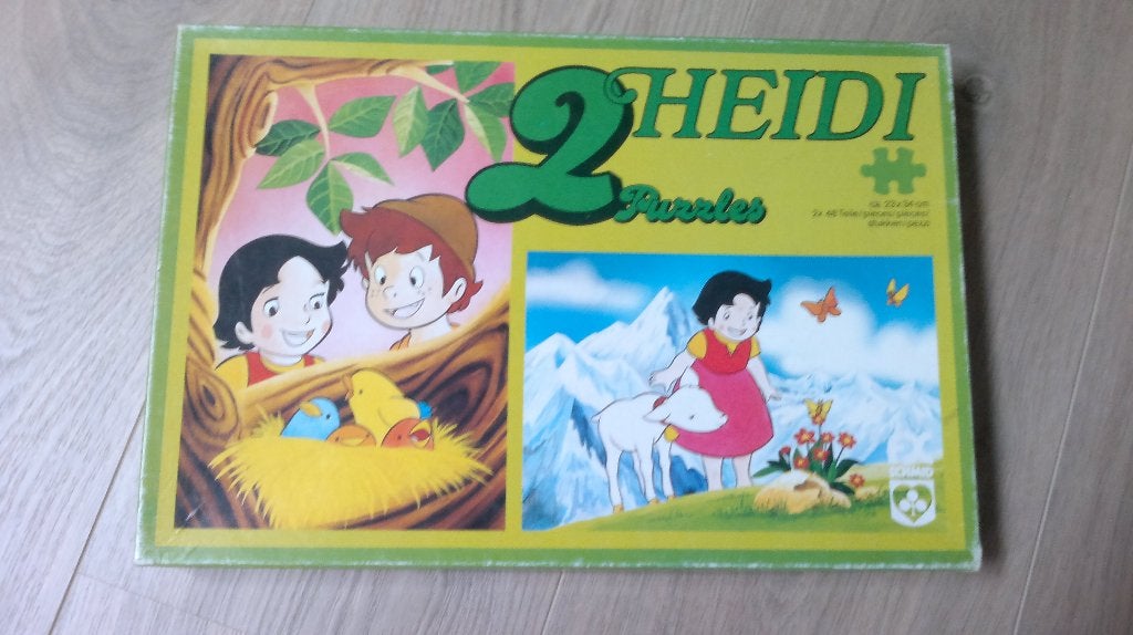 Vintage puzzel Heidi (1977), Collections, Enlèvement ou Envoi, Autres types