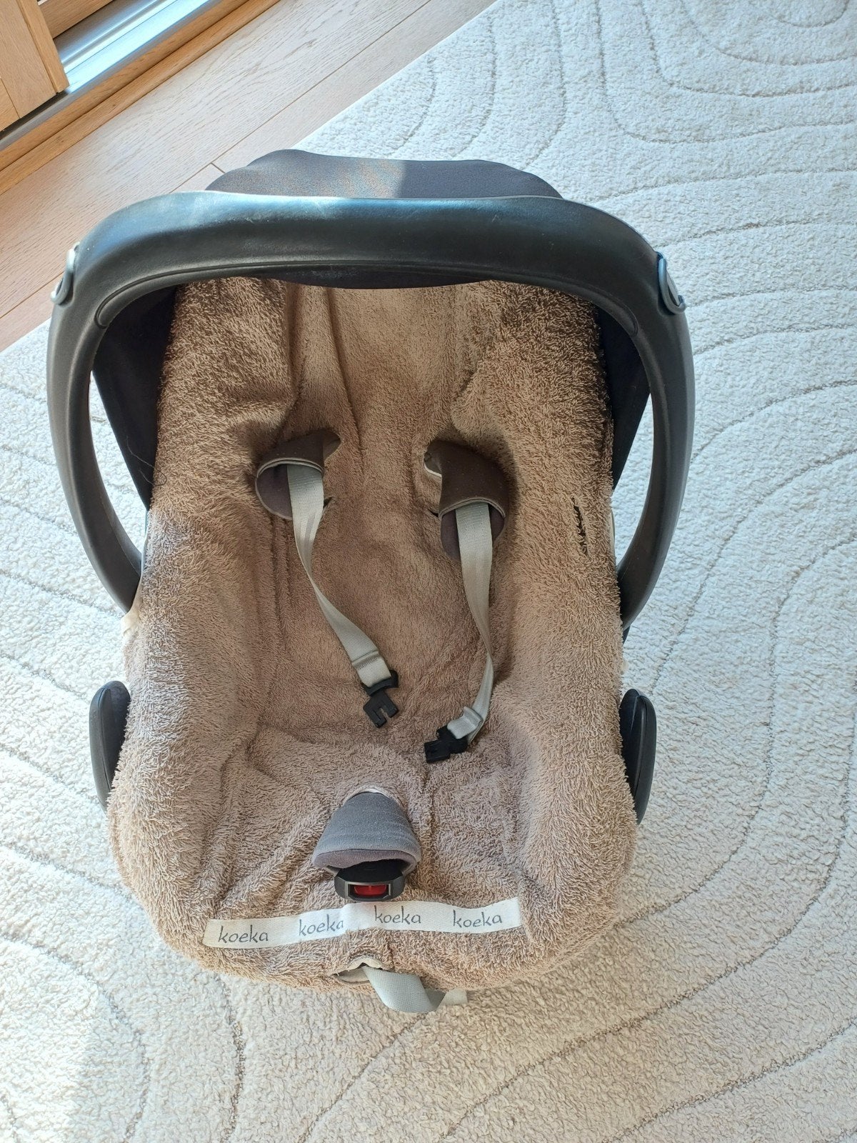 Maxi cosi met hoes en isofix familyfix base, Ophalen, Isofix