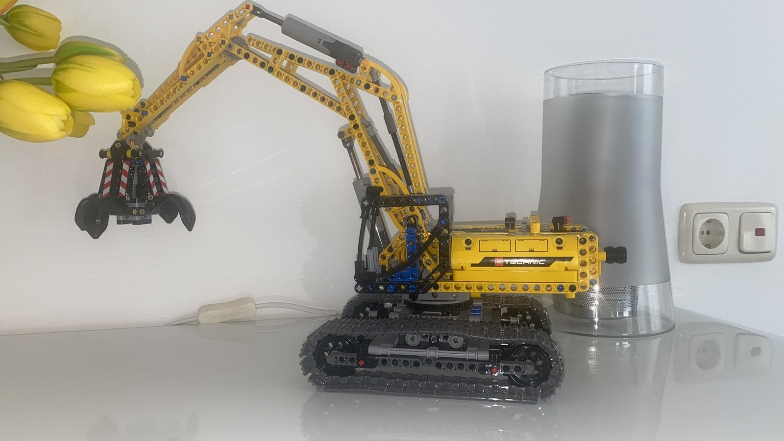 Twee lego kranen, Hobby en Vrije tijd, Ophalen, Zo goed als nieuw