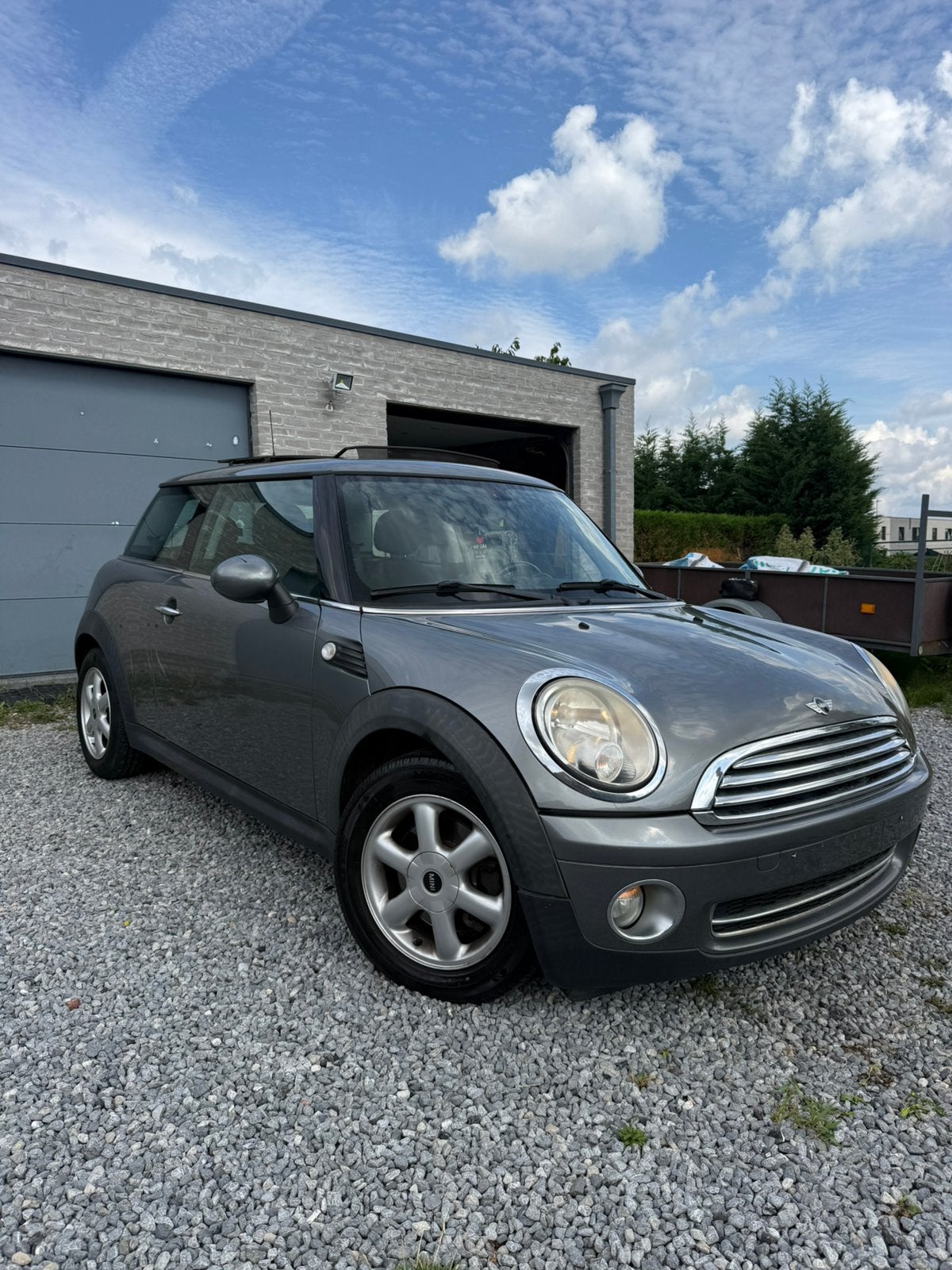 MINI COOPER ONE 1.4i 2009 FULL GEKEURD VVK LEZ OK✅, Auto's, Mini, 4 zetels, Stof, Zwart, 4 cilinders