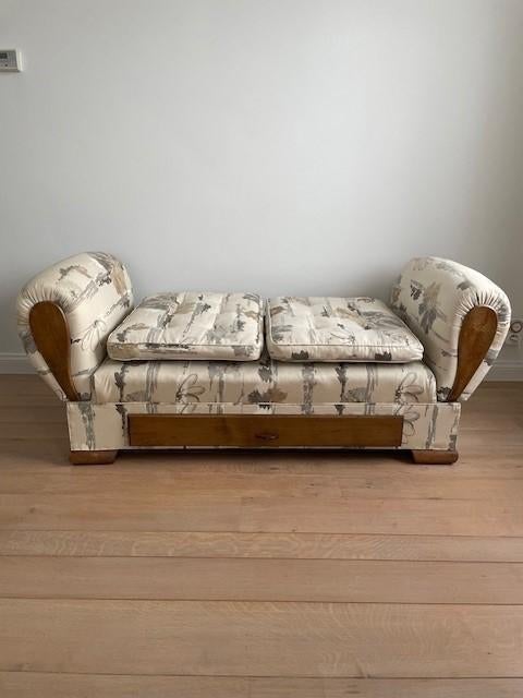 Vintage chaise longue, Huis en Inrichting, Zetels | Zetels en Chaises Longues, Ophalen, Eenpersoons, Minder dan 75 cm, 150 tot 200 cm