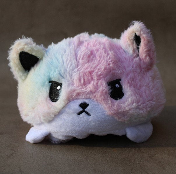 Schattige omkeerbare knuffel, Overige merken, Overige karakters, Overige typen, Ophalen of Verzenden