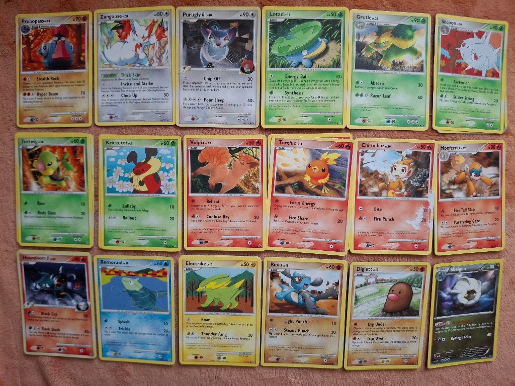 Platinum Pokémon kaarten te ruil., Ophalen of Verzenden, Zo goed als nieuw, Meerdere kaarten, Foil