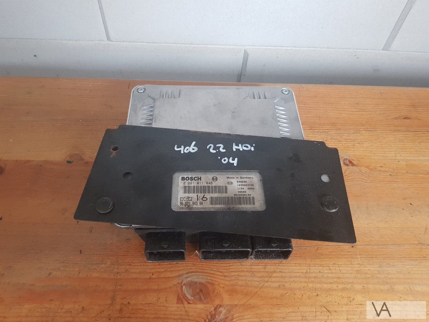 Peugeot 406 2.2 hdi diesel ECU motorcomputer 0281011446 €50, -, Utilisé, -, Peugeot