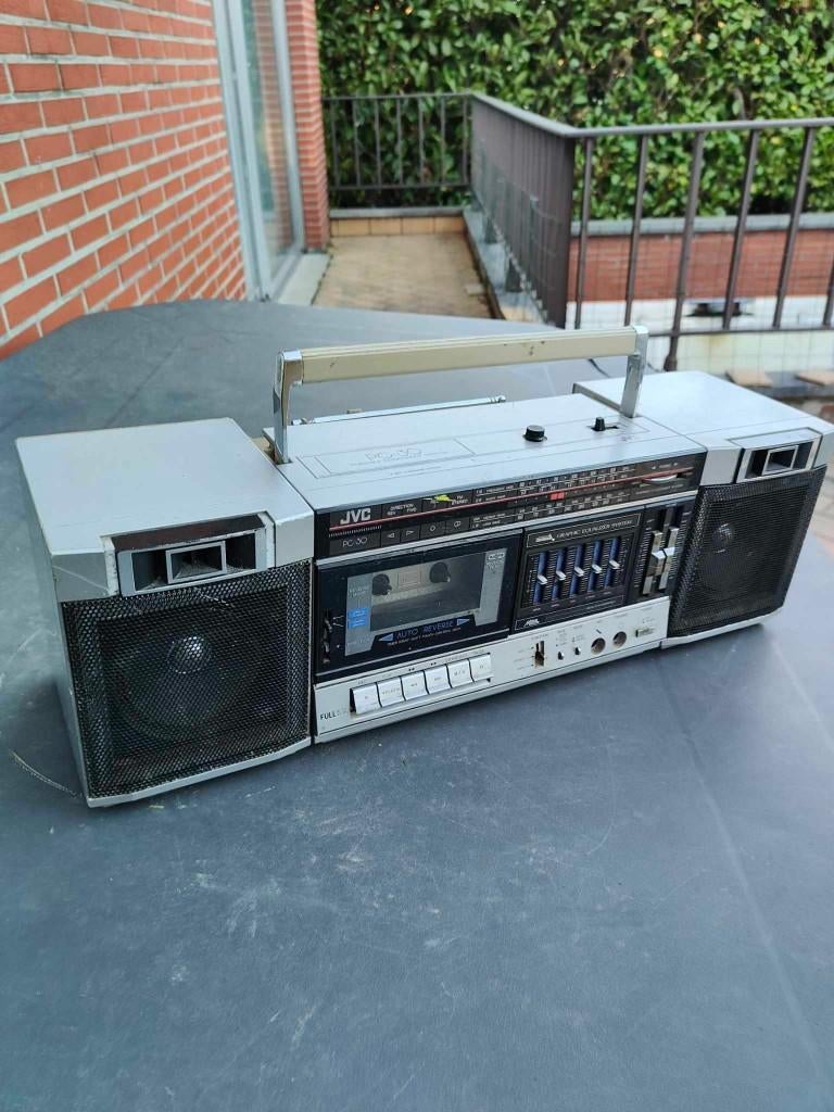JVC PC 30 - Boombox vintage 80's, Enlèvement ou Envoi, Utilisé, Radio