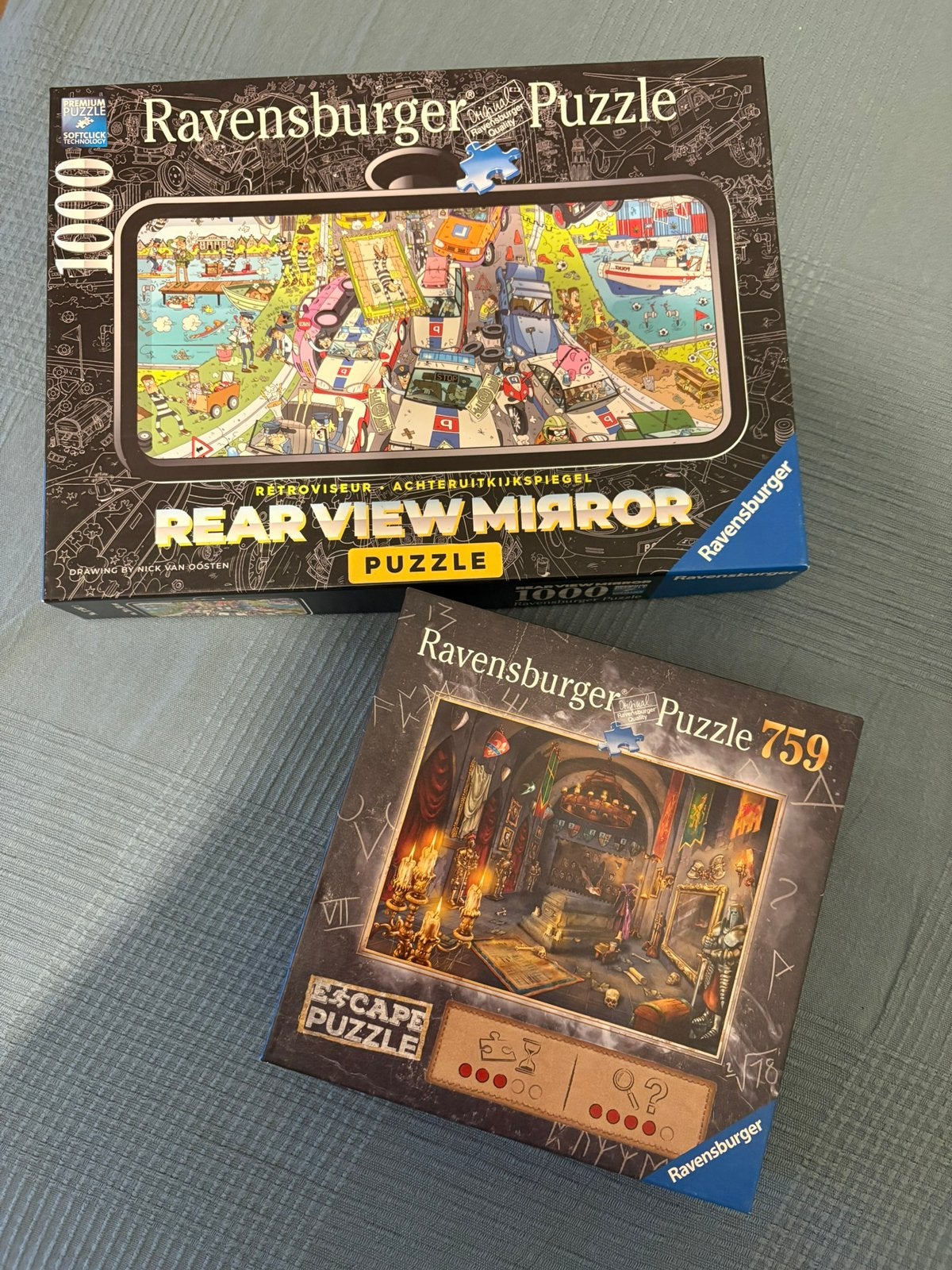 Set van 2 Ravensburger puzzels - Perfecte staat, Ophalen, Zo goed als nieuw