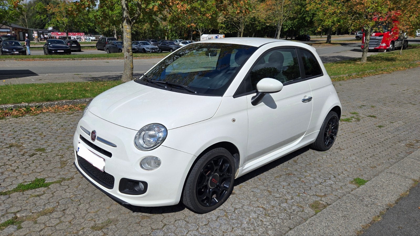 Fiat 500 1.2i Sport., Achat, Boîte manuelle, Noir, Particulier