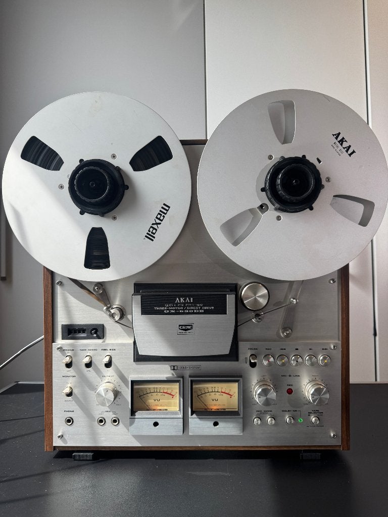 AKAI GX-630DB magnétophone à bandes vintage – à réviser, Enlèvement, Magnétophone, Avec bandes