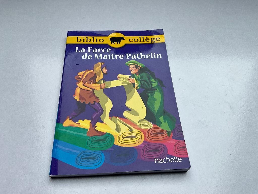 La farce de maitre Pathelin, Enlèvement, Utilisé, Secondaire, Français