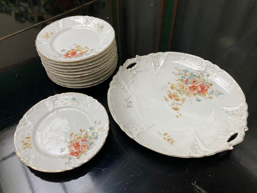 Porcelaine antique Carl Tielsch, Antiek en Kunst, Ophalen