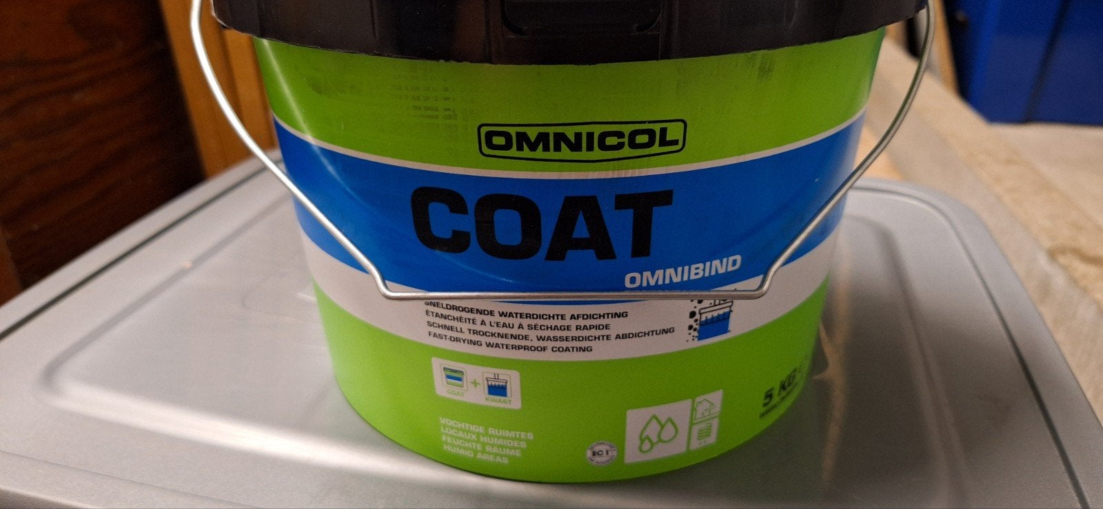 Produit étanchéité douche omnicol coat 5kg, Enlèvement