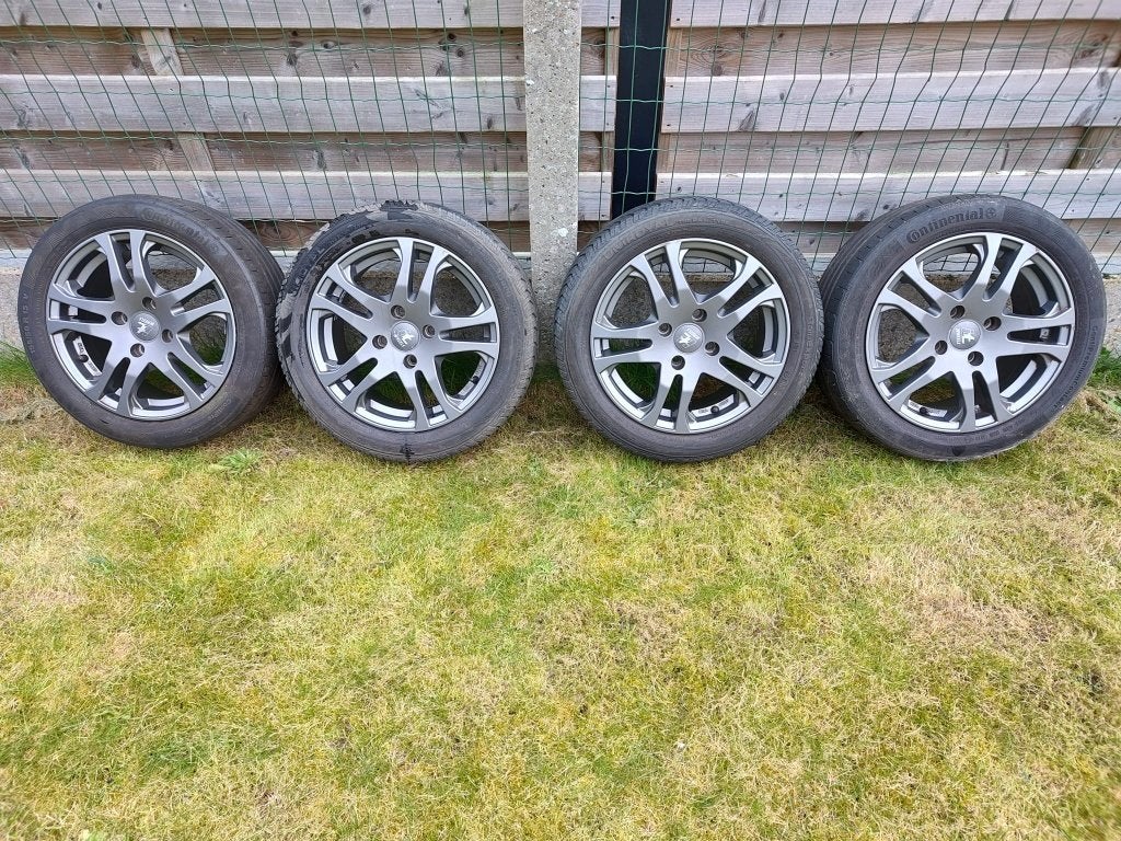 Velgenset met zomberbanden, Auto-onderdelen, Banden en Velgen, Ophalen, Gebruikt, 15 inch, Velg(en)