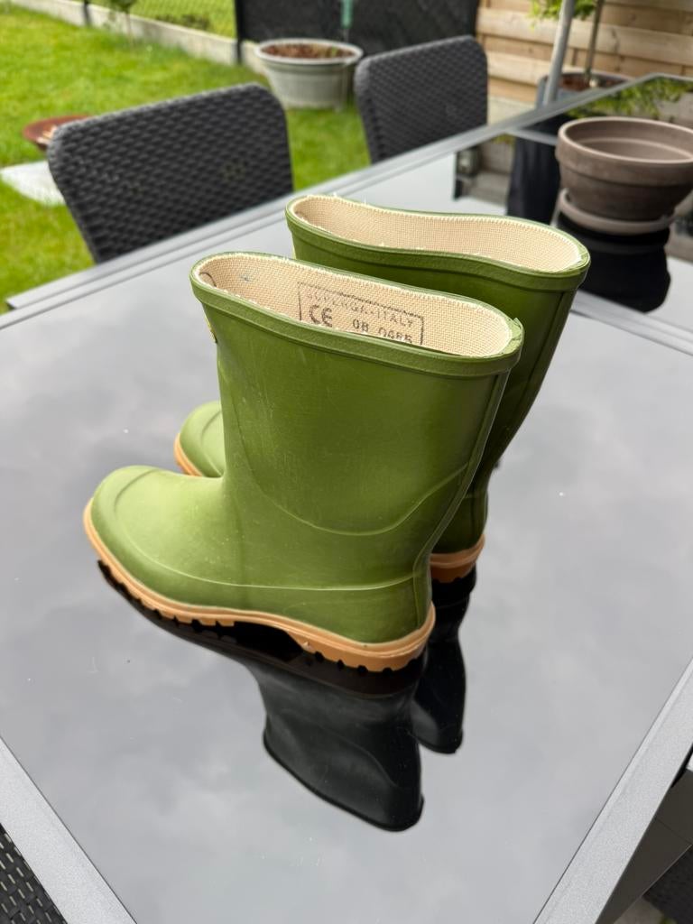 Laarzen groen superga M42, Enlèvement, Comme neuf, Bottes
