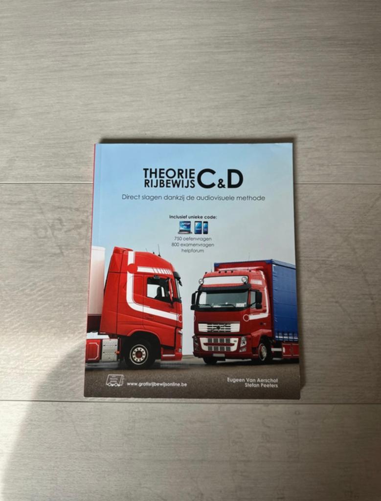 Theorieboek Rijbewijs C & D, Boeken, Ophalen of Verzenden, Nieuw, Niet van toepassing