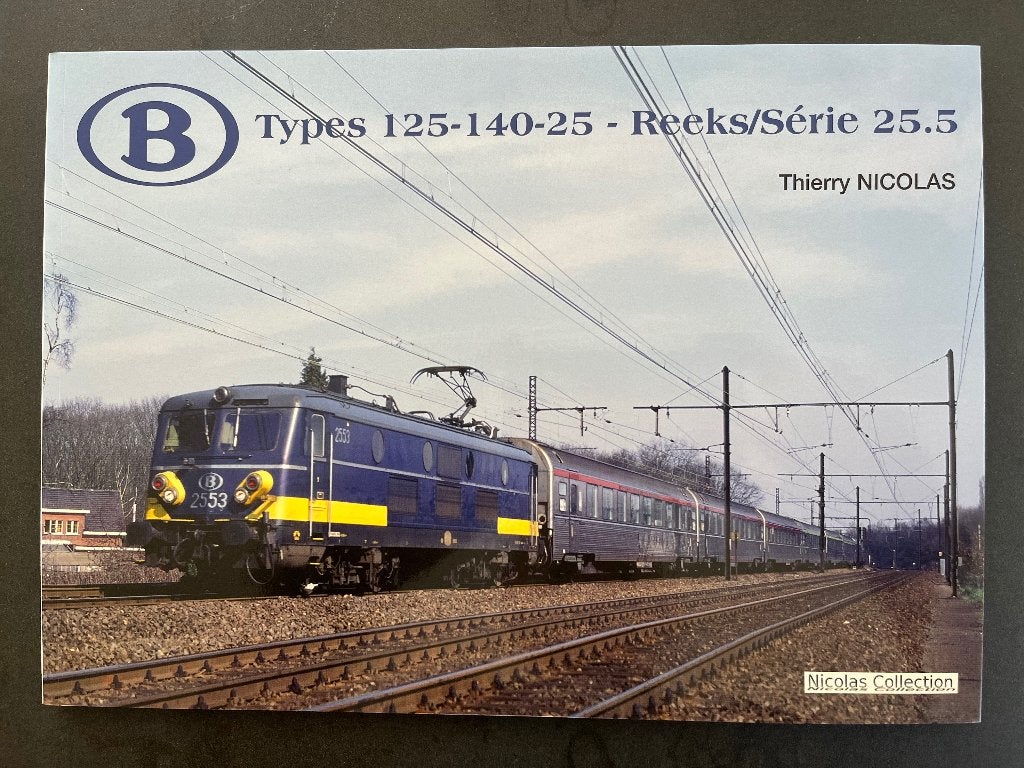 NMBS SNCB Type 125 + 140 – Reeks/Série 25.5, Enlèvement ou Envoi, Neuf, Nicolas Collection, Train