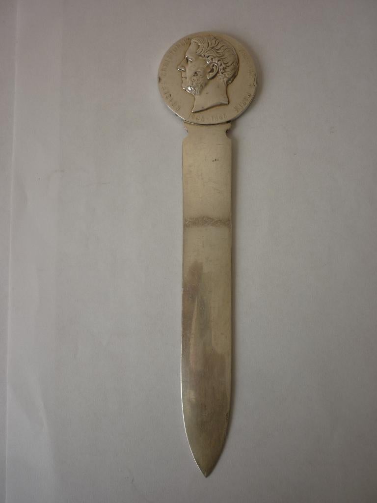 Coupe-papier Napoléon Christofle - Métal argenté -, Collections, Enlèvement ou Envoi