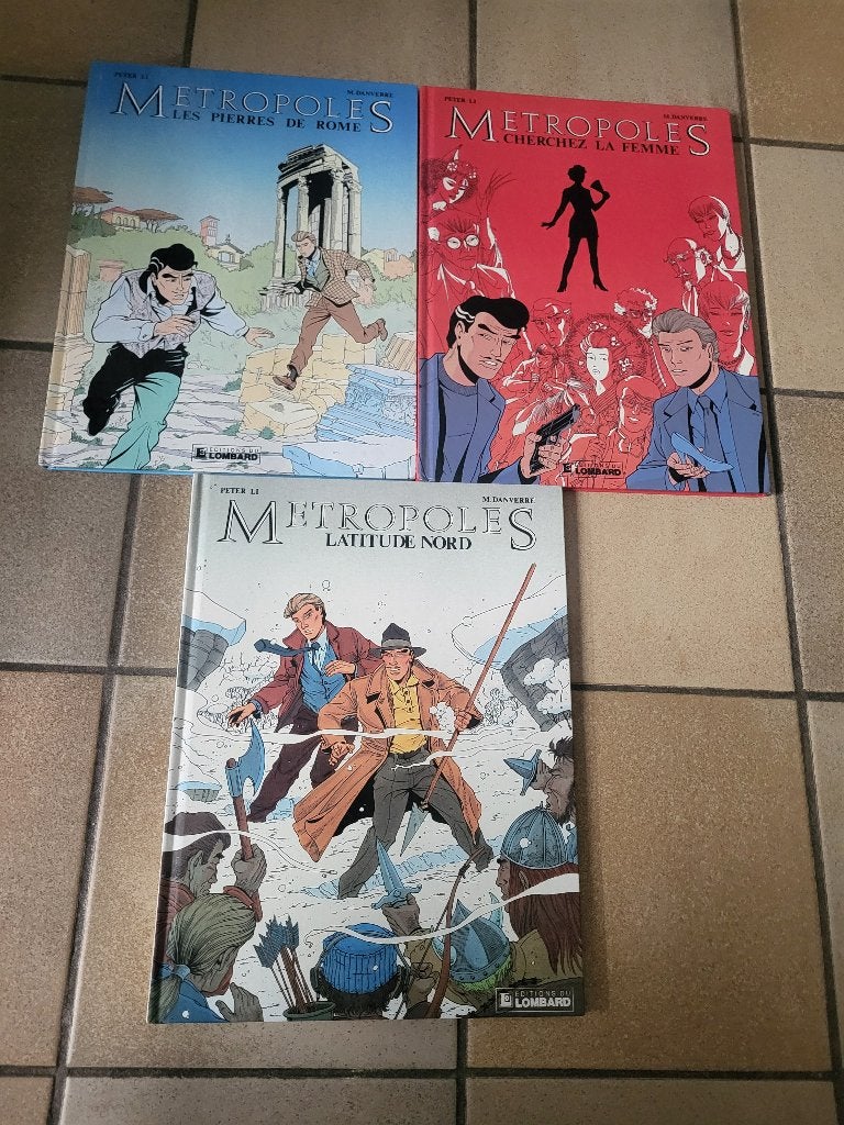 Métropoles : Collection complète de 1 à 3 ., Série complète ou Série, Enlèvement, Comme neuf