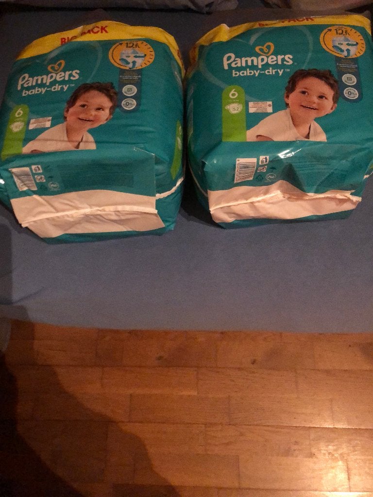 PAMPERS baby dry taille 6 13-18 kg 104 pieces neufs, Ophalen, Nieuw, Overige typen, Overige merken