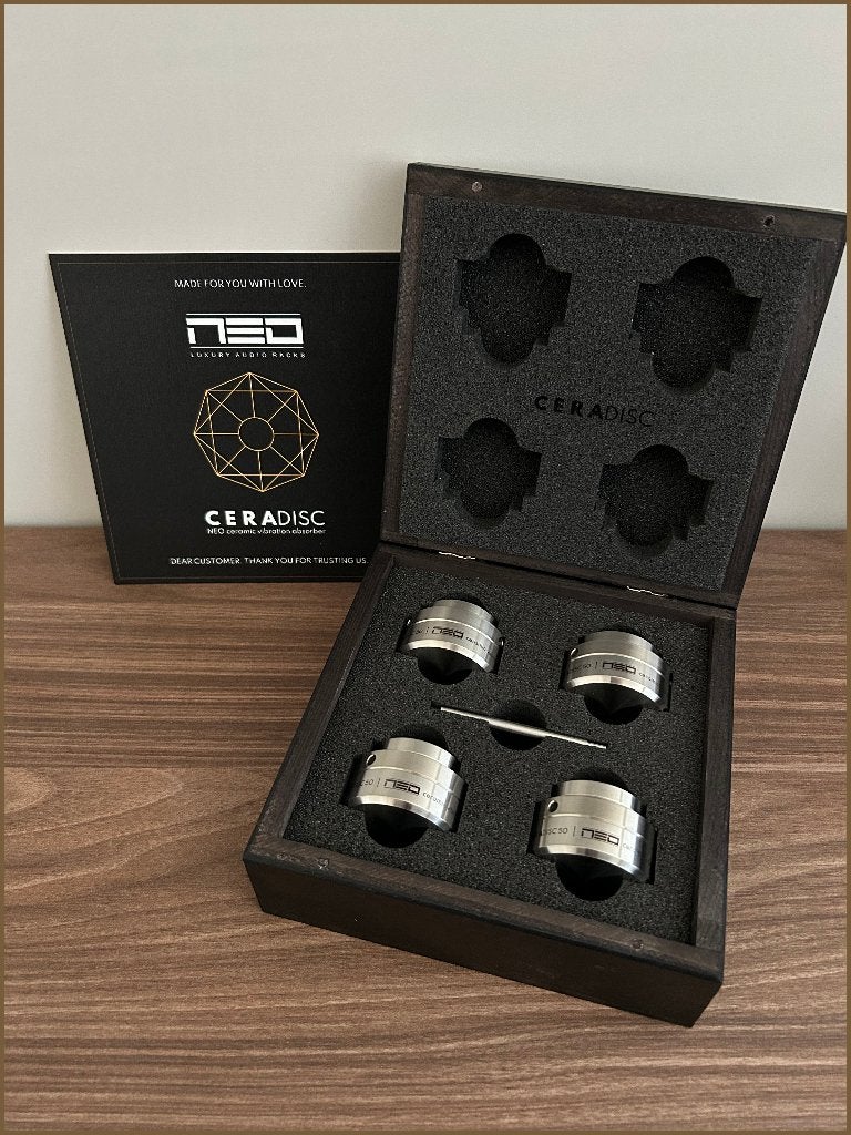 NEO Ceradisc 50 stainless steel (set 4st.) NIEUW, Ophalen of Verzenden, Nieuw