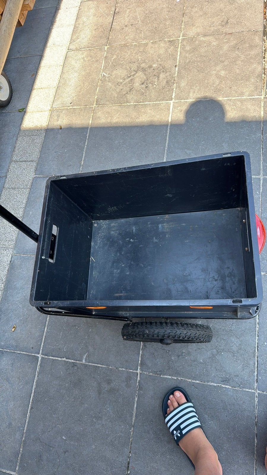 Fiets kar/aanhangwagen, Vélos & Vélomoteurs, Accessoires vélo | Remorques, Enlèvement, Utilisé, Remorque à bagages, 20 à 40 kg