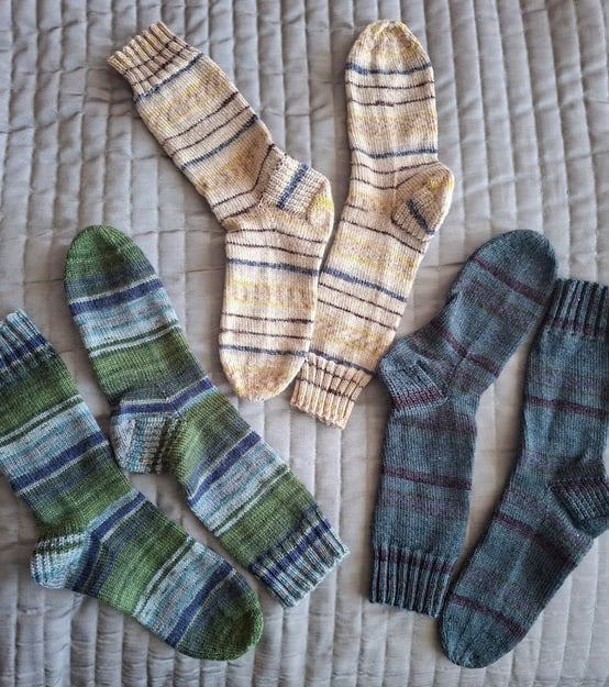 Hand gebreide sokken. Maat 40 42, Vêtements | Femmes, Enlèvement ou Envoi, Neuf, Taille 38/40 (M), Autres couleurs