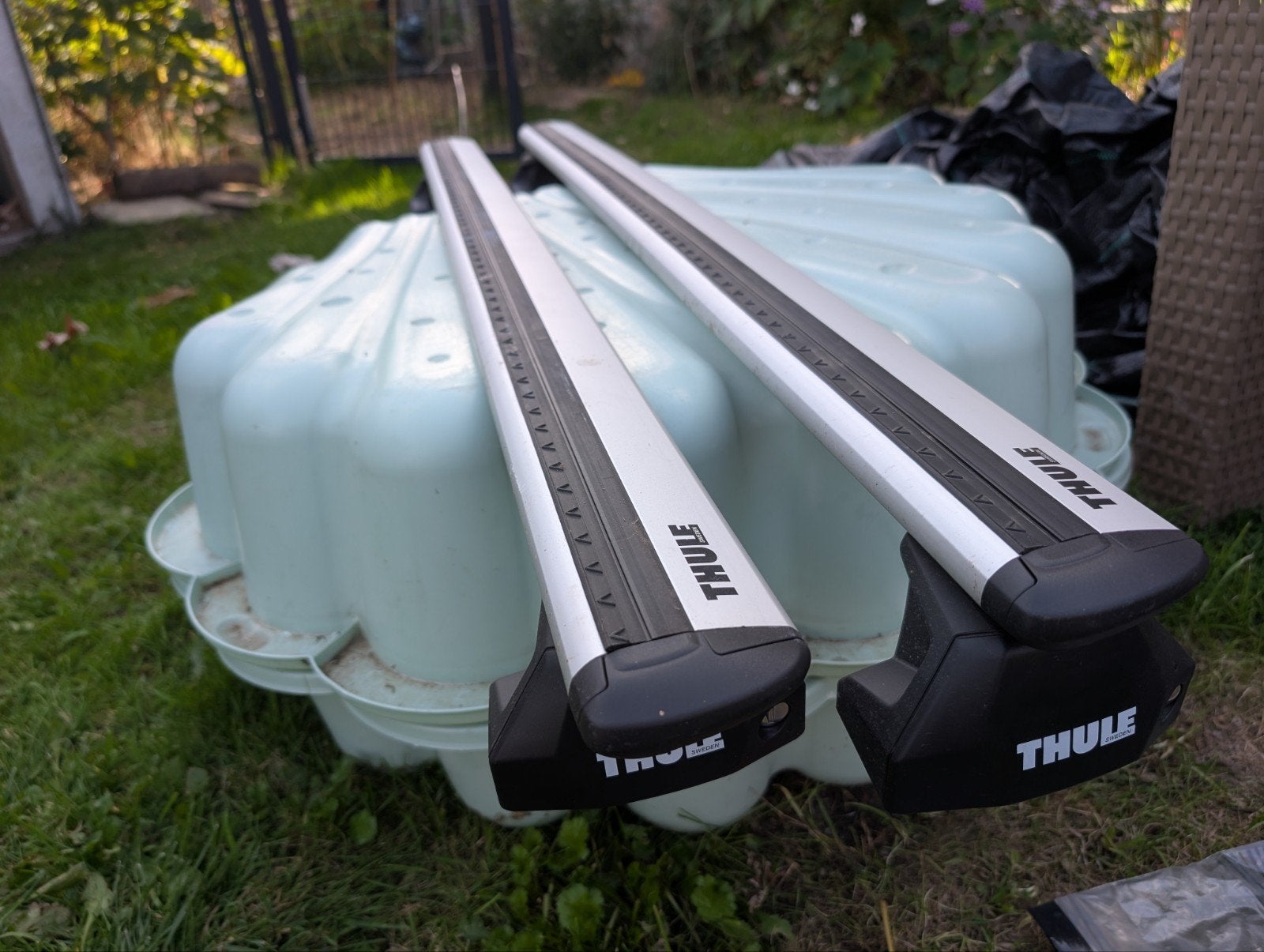 Thule wingbar Evo + Evo fixpoint, Auto diversen, Ophalen