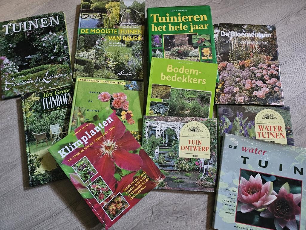 tuinboeken, Ophalen, Zo goed als nieuw