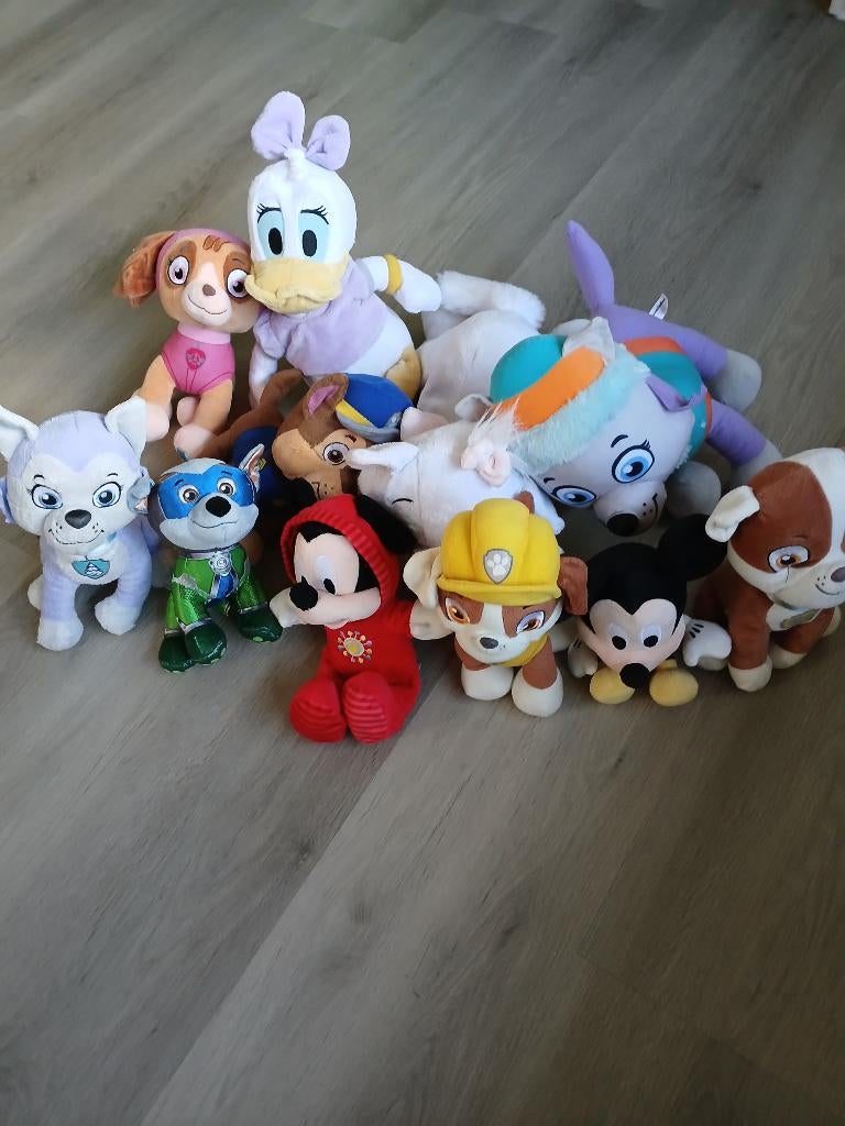 Lot  disney knuffels, Disney, Ophalen, Zo goed als nieuw, Disney