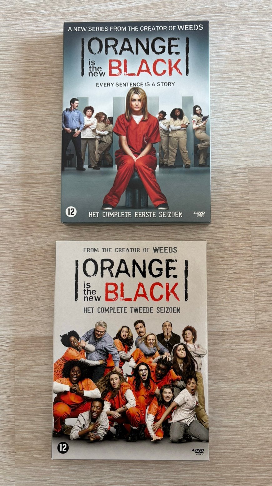 Orange is the new black DVD’s Seizoen 1 & 2, Ophalen, Zo goed als nieuw, Seizoen 1