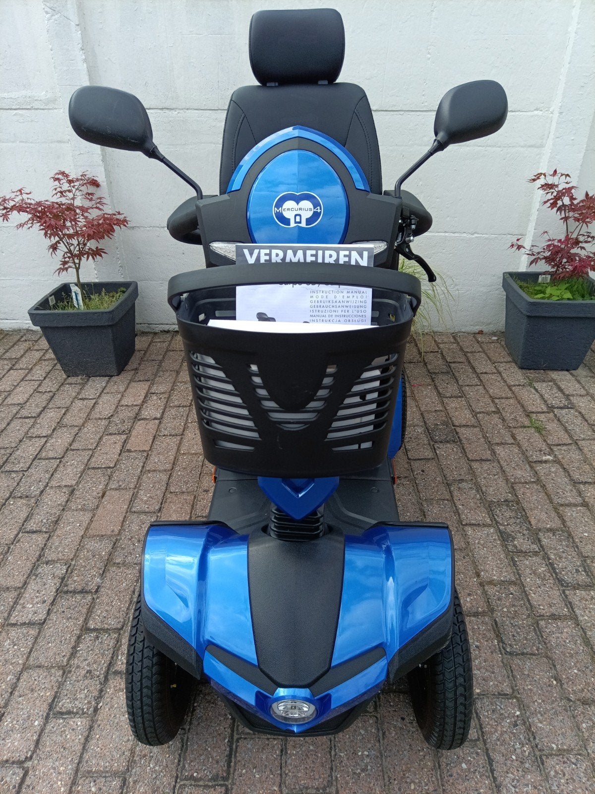 Scootmobiel Mercurius 4D Slechts 412 km 🚚GRATIS LEVERING, Diversen, Ophalen of Verzenden, Zo goed als nieuw, Elektrische rolstoel