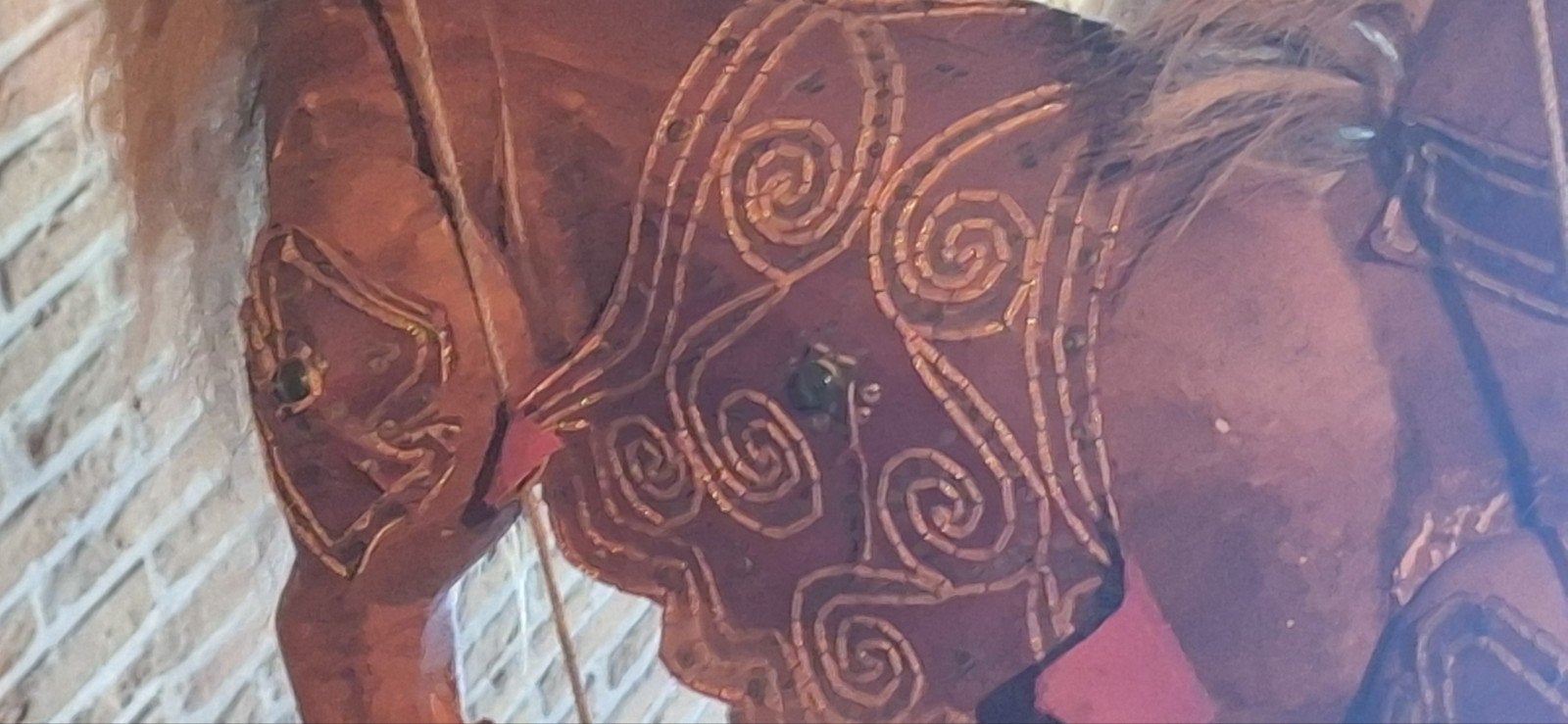 Om een houten paard op te hangen, Ophalen of Verzenden, Hout, 50 - 100 cm, Bruin