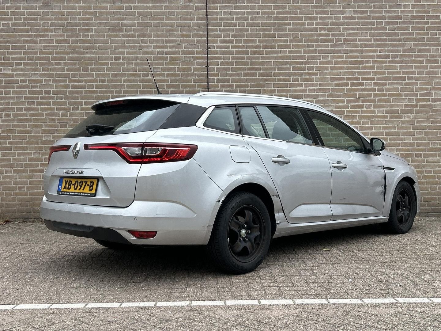 Renault Megane Estate 1.5 dCi GT-Line | € 4.500,- NETTO! | C, Automaat, Bedrijf, Parkeersensor, Zilver of Grijs