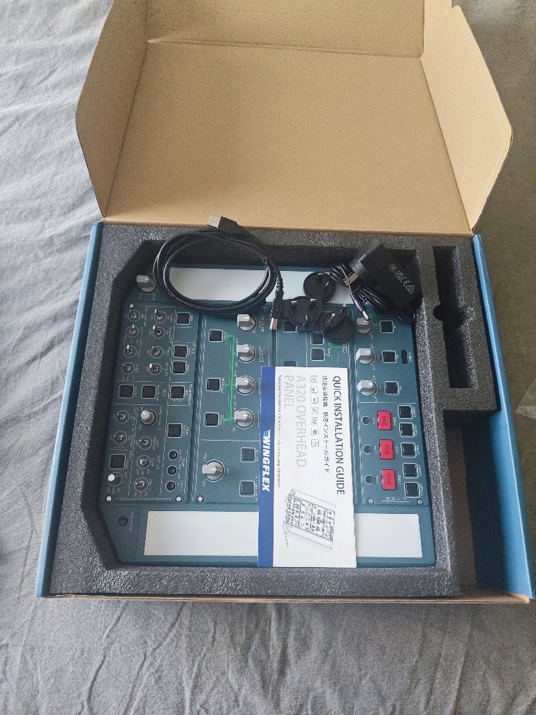 Wingflex A320 Overhead Panel, Hobby en Vrije tijd, Overige Hobby en Vrije tijd, Ophalen of Verzenden, Zo goed als nieuw